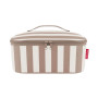Coolerbag M Pocket Summerstripes Coffee, Reisenthel
