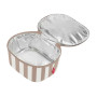 Coolerbag S Pocket Summerstripes Coffee, Reisenthel