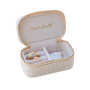 Boîte à Bijoux de Voyage Marie Lin Beige, Maison Scarlett