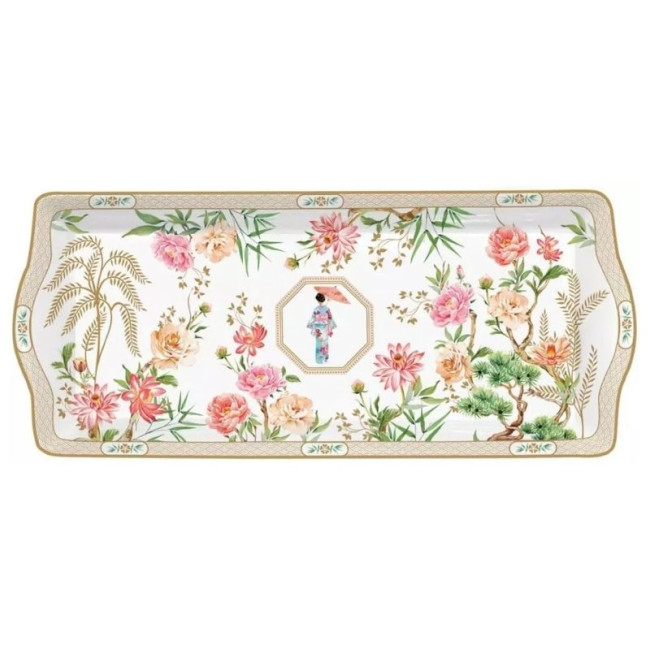 Plat à Cake 35 x 15 cm Jardins d'Orient, Easy Life