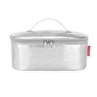 Coolerbag M Pocket Silver Crackle, Reisenthel