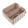 Trousse de toilette Fold Case Summerstripes Coffee, Reisenthel