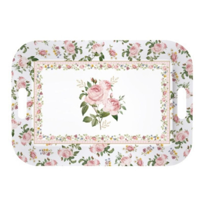 Plateau de Service Chant des Roses 47 x 33 cm, Easy Life