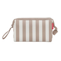 Trousse de toilette Travelcosmetic Summerstripes Coffee, Reisenthel
