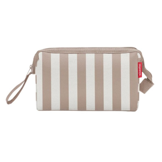 Trousse de toilette Travelcosmetic Summerstripes Coffee, Reisenthel
