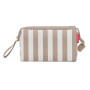 Trousse de toilette Travelcosmetic Summerstripes Coffee, Reisenthel