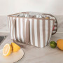 Sac isotherme Coolerbag Summerstripes Coffee, Reisenthel