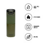 Mug isotherme Etna Grip 500ml Khaki Warrior, Kambukka