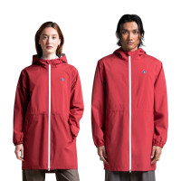 Imperméable Mixte Long Amelot Cerise, Flotte