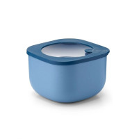 Boîte hermétique haute carrée Store&More Bio Bleu, Guzzini