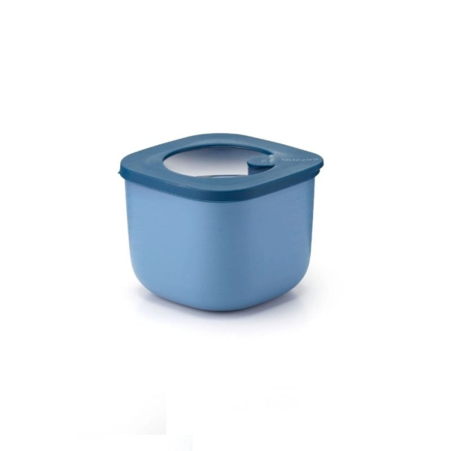 Boîte hermétique haute carrée Store&More Bio Bleu, Guzzini