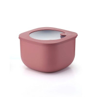 Boîte hermétique haute carrée Store&More Bio Mauve, Guzzini