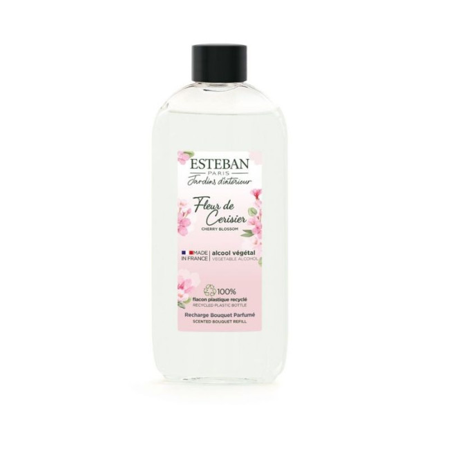 Recharge de bouquet parfumé 200ml Fleur de Cerisier, Estéban