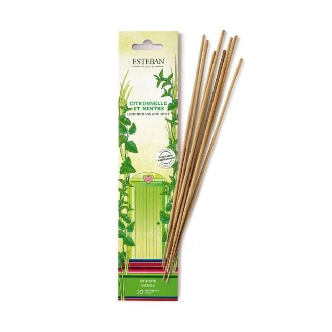 Encens indiens Citronnelle et Menthe, Estéban