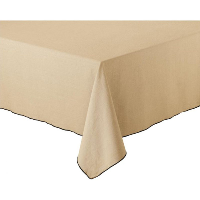 Nappe en coton recyclé Grace Camel, Winkler
