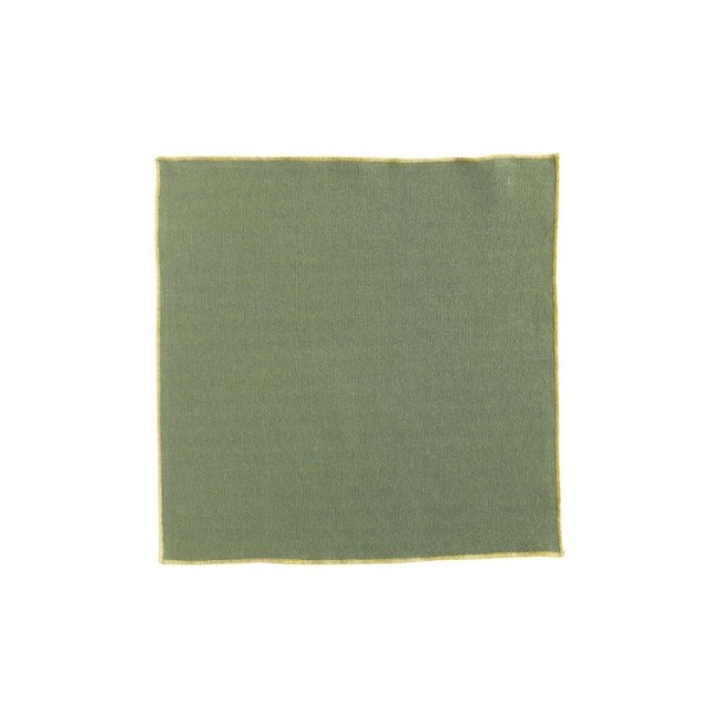 Serviette de table en coton recyclé Grace, Winkler