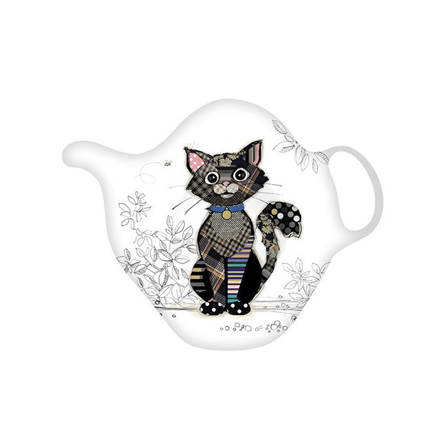 Repose sachet de thé Chat Noir Kook, Kiub