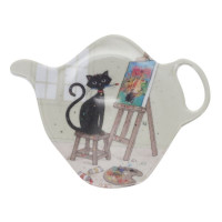 Repose sachet de thé Bug Art Chat Peintre, Kiub