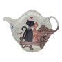 Repose sachet de thé Bug Art Couple de Chats, Kiub