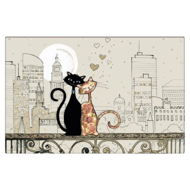 Set de table Bug Art Chats Amoureux, Kiub