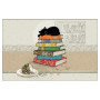 Set de table Chaton Livres, Kiub