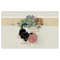 Set de table Bug Art Chaton Pelote, Kiub