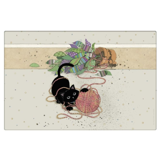 Set de table Bug Art Chaton Pelote, Kiub