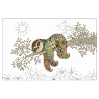 Set de Table Paresseux Kook, Kiub