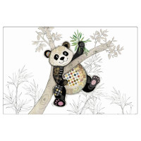 Set de Table Panda Kook, Kiub