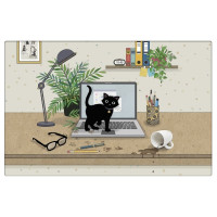 Set de table Bug Art Chaton Ordi, Kiub