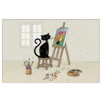 Set de Table Bug Art Chat Peintre, Kiub