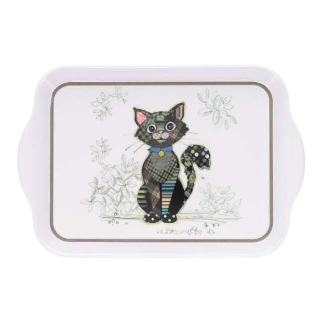 Plateau en mélamine Chat Noir Kook, Kiub