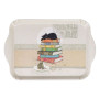 Plateau en mélamine Bug Art Chaton Livres, Kiub