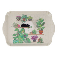 Plateau en mélamine Bug Art Chaton Plantes, Kiub