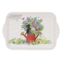 Plateau en mélamine Bug Art Chaton Arrosoir, Kiub