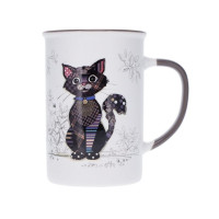 Mug 36 cl Chat Noir Kook, Kiub