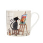 Mug XL 42 cl Bug Art Chat Peintre, Kiub