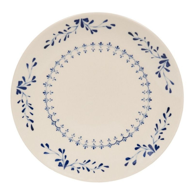 Plat Rond 32 cm Appoline Bleu, Table Passion