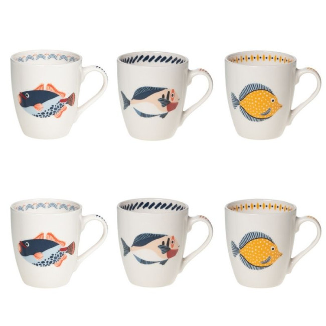 Coffret 6 Tasses 23 cl Lorient, Table Passion