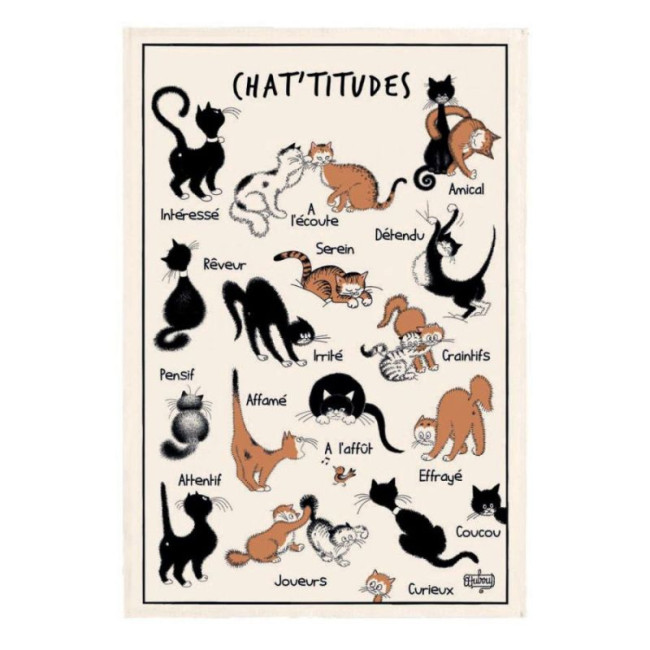 Torchon Dubout Chat'tiudes, Winkler