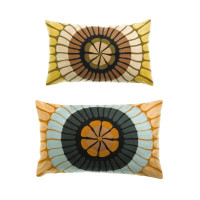 Coussin Brodé Zeno Multico, Vivaraise