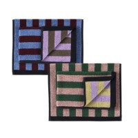 Lot de 2 Serviettes invité Charly, La Cerise sur le Gâteau