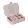 Boîte à Bijoux de Voyage Brigitte Moumoute Rose, Maison Scarlett