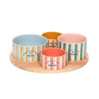 Service Apéritif 4 pièces Beach Club, Table Passion