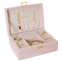 Boîte à Bijoux Louise Moumoute Rose, Maison Scarlett