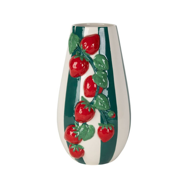 Vase Fraise Medi Emeraude 30 cm, Sema Design
