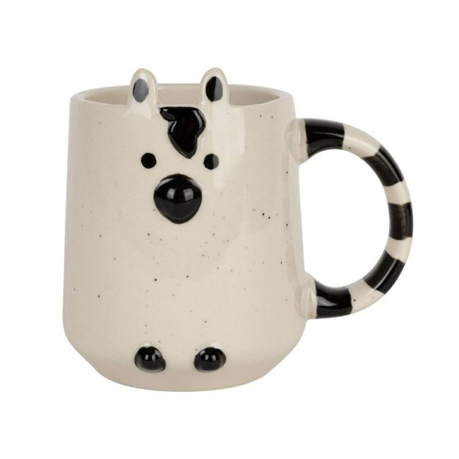 Mug en grès 35cl Zèbre Zawadi, Jardin d'Ulysse