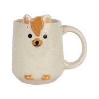 Mug en grès 35cl Lion Zawadi, Jardin d'Ulysse