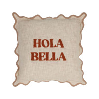 Coussin Hola Bella Lumi Terracotta, Sema Design