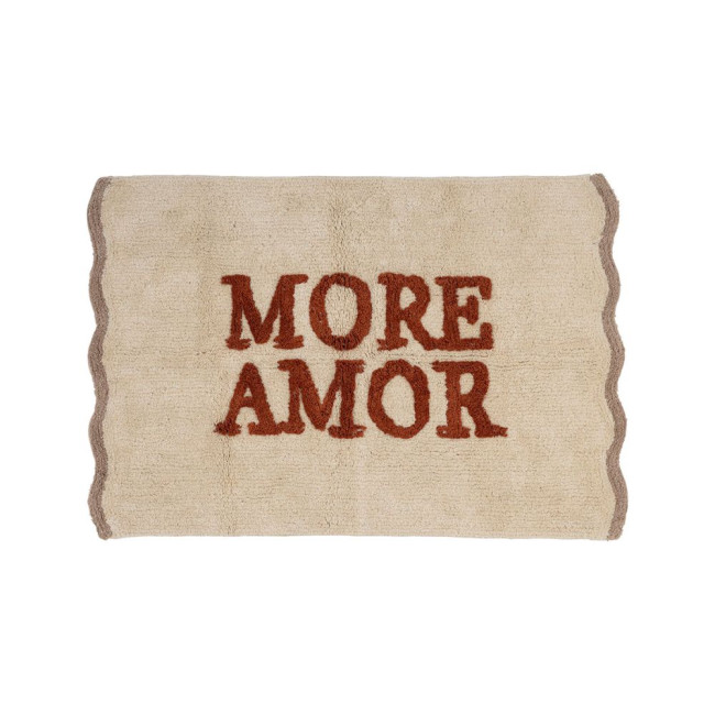 Tapis Tufte Nomadea More Amor 90 x 60 cm, Sema Design